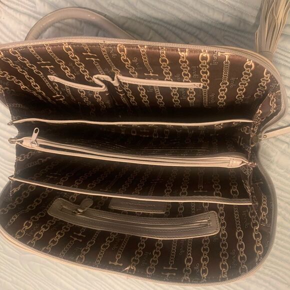 Tignanello Tan organizer bag - Picture 3 of 8